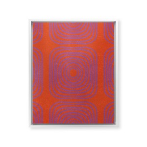 SunshineCanteen LISBOA orange 24" x 30" Framed Art Canvas - Society6 - 1 of 4