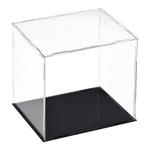 Unique Bargains Acrylic Self-Assembly Dustproof Collectibles Display Case - 1 of 4