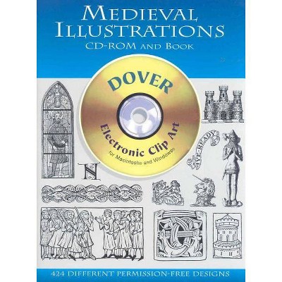 Medieval Illustrations CD-ROM and Book - (Dover Pictorial Archives) (Mixed Media Product)