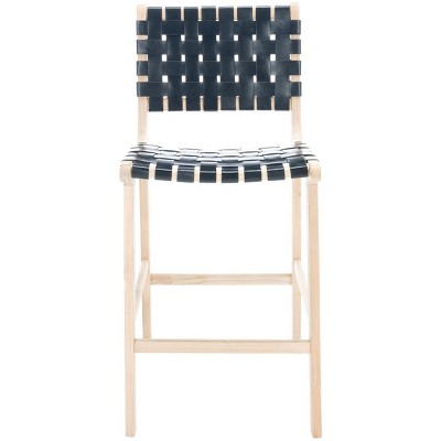 Adah Leather Counter Stool - BST1015 - Safavieh