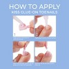 KISS Products Full Cover Toe Fake Nails - 101ct - 3 of 4