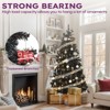 6ft Prelit Black Christmas Tree Artificial with 818 Branch Tips & 250 Lights - 3 of 4