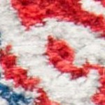 red/ivory
