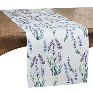 Saro Lifestyle Lavender Runner - 1 of 4