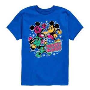 Boys' - Disney - Mickey Collage Short Sleeve Graphic T-Shirt - 1 of 4