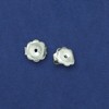 Ross-Simons Italian 14kt White Gold Large 7mm Earring Backings - 3 of 4