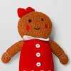 Christmas Fabric Gingerbread Woman Decor - Wondershop™ - 3 of 3