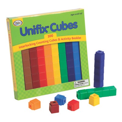 Didax UNIFIX Cube Set, 100 Per Pack