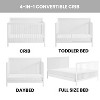 SOHO BABY Essential 4-in-1 Convertible Crib with Panel Headboard - image 2 of 4