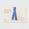 Women's High Waist Wide Leg Stretchy Knit Jeans with Front and Back Pockets - A New Day™ - 2 of 3