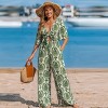 Women's Breezy Beach Botanical Jumpsuit - Cupshe - 4 of 4