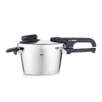 Groupe Seb T-Fal Pressure Cooker, Pressure Canner with Pressure Control, 3 PSI Settings, 22 Quart, Silver - 7114000511