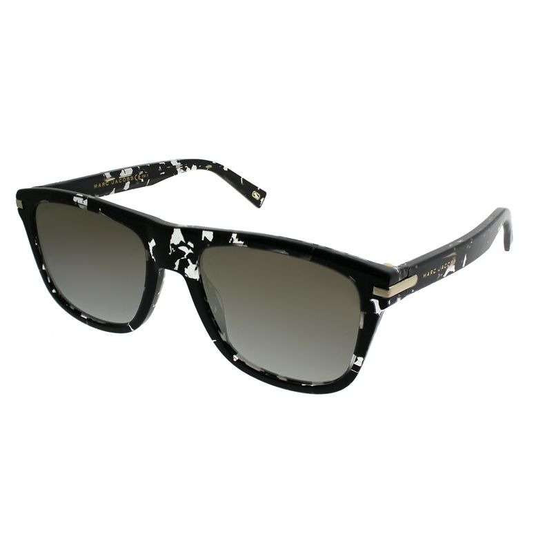 Marc Jacobs Marc 185/S 9WZ 9F Unisex Rectangle Sunglasses Crystal Black Havana 54mm, 1 of 4
