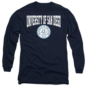 Men's University Of San Diego Collegiate Seal Long Sleeve T-Shirt - 1 of 4