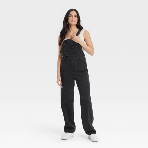 Jumpsuits, Pleat Waist Wide Leg Dungarees