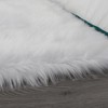 "Cozy Collection" Ultra Soft Fluffy Faux Fur Sheepskin Area Rug - 2 of 4