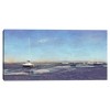 24" x 48" Harbor Masts by Noah Bay Unframed Wall Canvas - Masterpiece Art Gallery: Modern Seascape Artwork, Boat Scene - 2 of 4