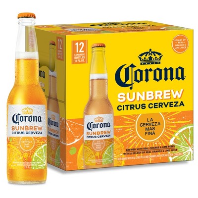 Corona Sunbrew Beer - 12pk/12 fl oz Bottles
