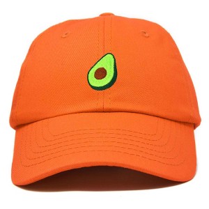 Dalix Avocado Embroidered Mens Cotton Dad Hat Baseball Cap Womens - 1 of 4