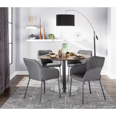Set of 2 Daniella Contemporary Dining Chairs - LumiSource