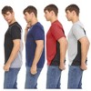 Daresay Mens Dri Fit Shirts Moisture Wicking Tshirt For Men Gym Shirts For Men, Up to 3XL, Pack of 4 - 2 of 4