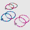 Girls' Stitch 6pk Friendship Bracelets: Disney Lilo & Stitch Beaded Set, Plastic, 14" Length - 2 of 3