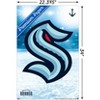 Trends International NHL Seattle Kraken - Logo 20 Unframed Wall Poster Prints - 3 of 4
