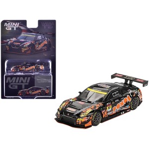 Nissan GT-R NISMO GT3 #10 Hironobu Yasuda - Riki Okusa "PONOS GAINER" "Super GT Series" (2023) 1/64 Diecast Model Car by Mini GT - 1 of 4