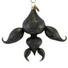 Blubom 4.25 In Polka Dot Halloween Bat Ornament Upside Down Tree Ornaments - 2 of 3