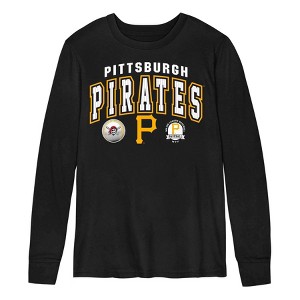 MLB Pittsburgh Pirates Boys' Long Sleeve T-Shirt - 1 of 1