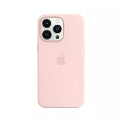 Apple iPhone 13 Pro Silicone Case with MagSafe – Chalk Pink