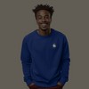 Dalix Fire (Glow In The Dark) Embroidered Fleece Sweatshirt Pullover Mens - 2 of 4