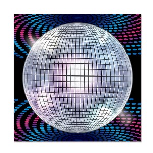 Beistle Disco Ball Napkins, (48/Pkg) Multicolored - 1 of 4