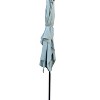 Maria 6x9 ft uv-cut Patio Cantilever Umbrella with Crank and Push Button Tilt without flap, Outdoor Furniture - Maison Boucle - 4 of 4
