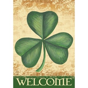 Briarwood Lane Shamrock Welcome Garden Flag - 1 of 4