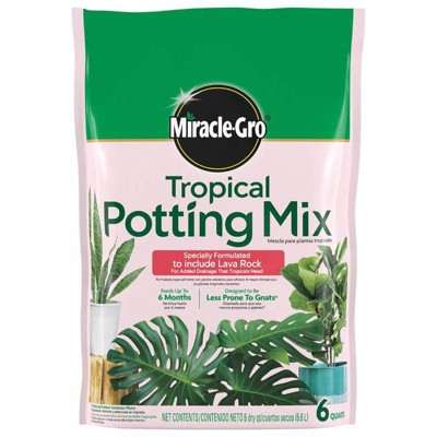 Miracle-Gro 6qt Tropical Potting Mix