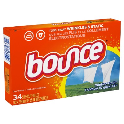 Bounce Outdoor Fresh Fabric Softener Dryer Sheets
