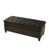 CAVINAS Multi-Functional Storage Ottoman Bench with Lift Top,Stylish Footstool with Button Tufted,End of Bed Bench for Living Room,Bedroom - 3 of 4
