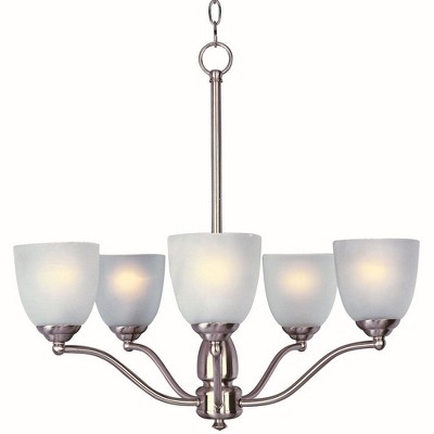 Maxim Lighting Stefan 5 - Light Chandelier in  Satin Nickel