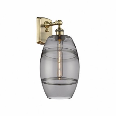 Vaz - 1 Light Wall Sconce In Industrial Style-10.88 Inches Tall and 8 Inches Wide