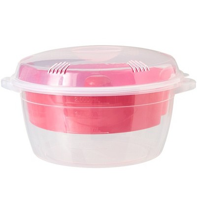 The Lakeside Collection Microwave Steamer or Rice Cooker