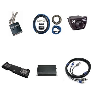 Kicker 51KGMDL7T122 L7T Sierra or Silverado Dual 12" Sub 2-Ohm & CXA1200.1 Amp Complete Audio Upgrade (Includes Bass Knob and Install Accessories ) - 1 of 4