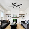 Airsurfer 52" 5-Blade Downrod Ceiling Fan with LED Light and Remote Control - 2 of 4