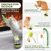 Attop Cat Interactive Toys for Indoor Cats Kitten Wand Toy Kitty Tracking Balls Slow Food Dispenser Treat Dispensing Feeding - 2 of 4