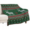 DSANE Christmas Deer Christmas Throw Blanket Soft Fleece Christmas Blanket Cozy Flannel Throw for Couch Bed - 3 of 4