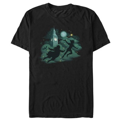 Men's Peter Pan & Wendy Flight Silhouettes T-shirt : Target