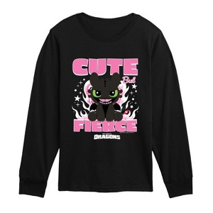 Boys' - How to Train Your Dragon - Toothless Cute But Fierce Long ...