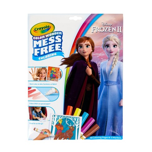 Crayola Color Wonder Frozen 2 Coloring Pages Set : Target