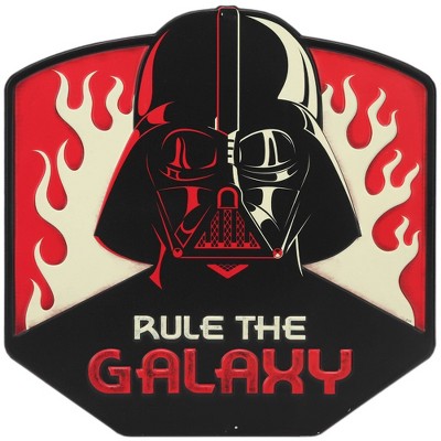 Star Wars Galaxy Rule Metal Sign