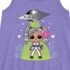 Girls' - LOL Surprise! - Astro Alien Doll Graphic Sleeveless Aline Dress - 2 of 3